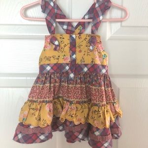 Matilda Jane Purple & Yellow Sophie Knot Dress
